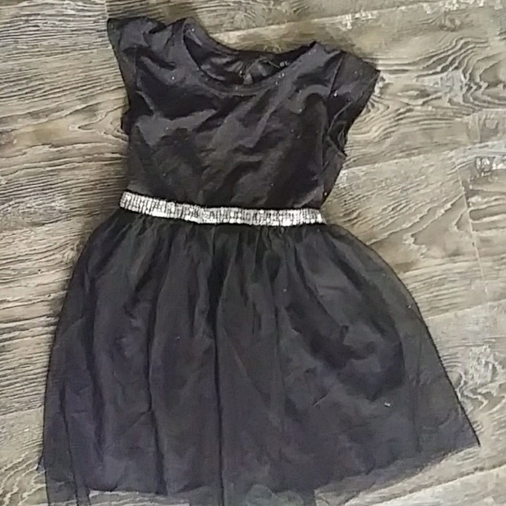 Girls black dress